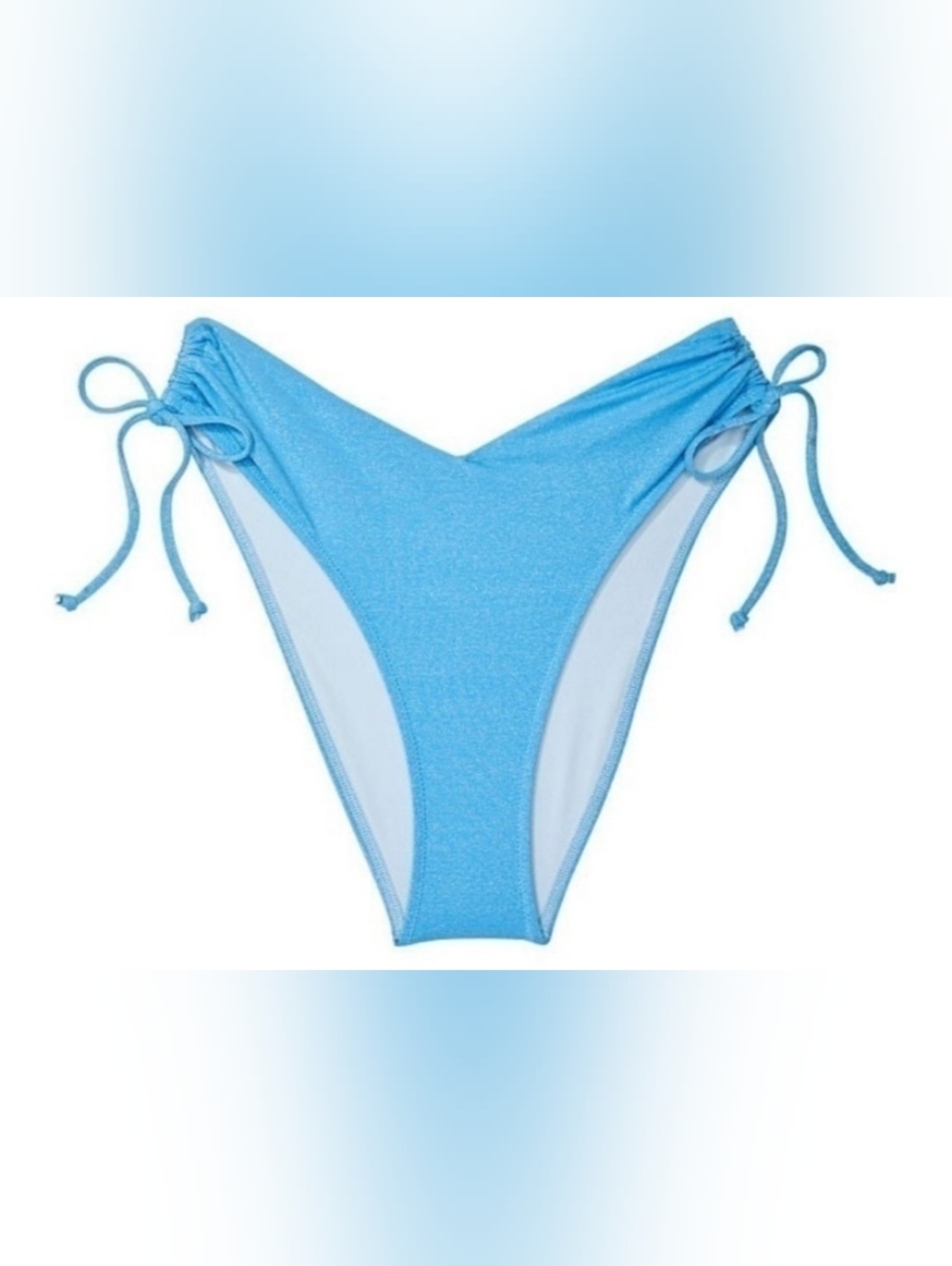 XS VS Swim Ruched Cheeky Bikini Bottom Tropical Island Getaway